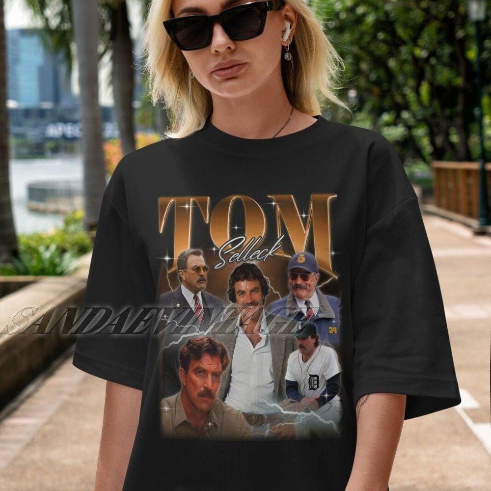 Tom Selleck Vintage Vuitino Apparel Tom Selleck Vintage Vuitino Apparel